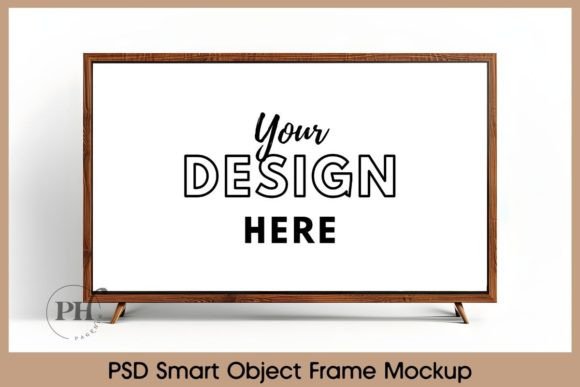Download Horizontal Frame TV Art Mockup PSD File - Mockup psd Collection